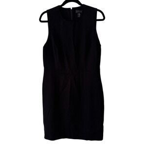 The Limited Vintage Black Wool Dress Sheath‎ Career Office Size 12 Made in USA
